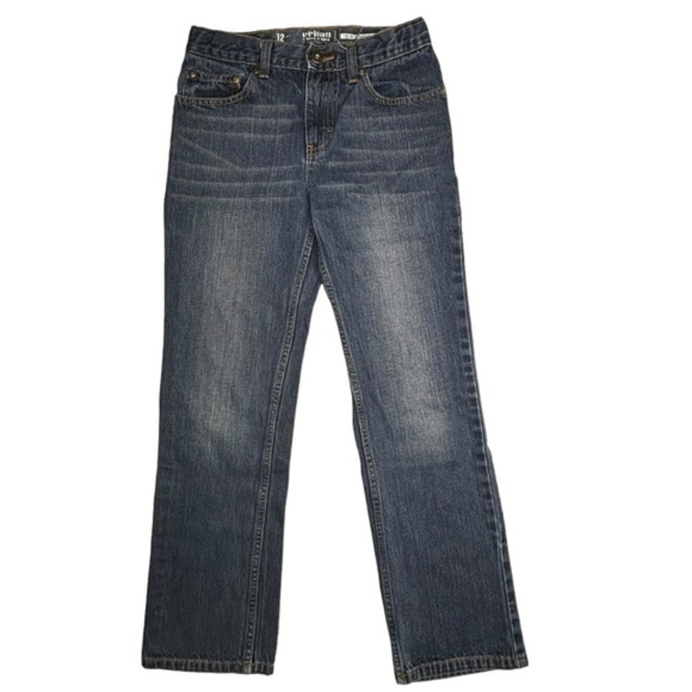 Urban Pipeline Boys Jeans Size 12 Slim Straight Fit Denim Blue Jeans